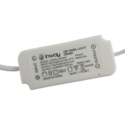 [DGPR-1027847] Driver p/Lámpara LED, IP20, 36W, 100-277Vac, Output: 25-42Vdc, 900mA, PF>0.90