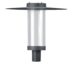 [DGPR-1027880] Lámpara Garden Light LED, DGIN-GWEA, 50W, 3000K Blanco Cálido, 100-277Vac, Base: 76mm, IP65, 120 Grados, Gris Oscuro