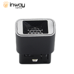 [DGPR-1028195] Lámpara Magnética LED tipo Mini Spot Light Cuadrada p/Riel de 20mm de ancho, 3W, 4000K Blanco Natural, 48Vdc, Dimensiones: 35x21x43mm, Instalación: Empotrar o Superficie, 24 Grados, Negra