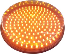 [DGPR-1028465] Luces de Semáforo con 98pcs de Diodo LED, Amarilla, 85-265Vac, 200mm, Estándar ITE, Cover Clear