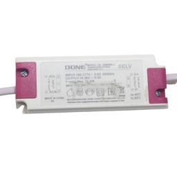 [DGPR-1028522] Driver p/Lámpara LED, IP20, 30W, 100-277Vac, Output: 18-36Vdc, 900mA