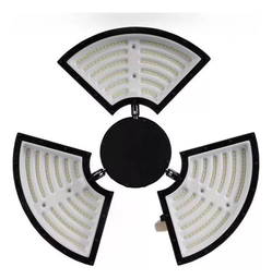 [DGPR-1028625] Lámpara High Bay tipo Trébol LED 2 paneles Articulable, 150W, 6000K Blanco Frío, 100-260Vac, Supresor de Pico 6KV, IP65