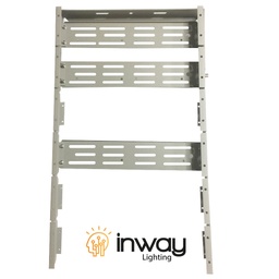 [DGPR-1028634] Cajetín p/Reflector LED RayFlex de 6 módulos, Gris