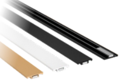 [DGPR-1028688] Cover para Riel Slim, 50cm, Color Negro