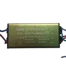 [DGPR-1028777] Driver p/Lámpara LED RGB, 9-12W, 85-265Vac, Output: 9-14Vdc, 300mAX3, IP67