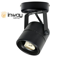 [DGPR-1028801] Cajetín Spotlight LED de superfcie DG-5402, Base: GU10, 2 cables, Dimensiones: 60x90mm, Negro