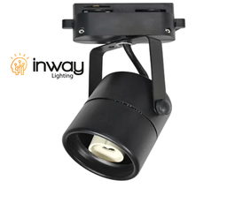 [DGPR-1028802] Cajetín p/Lámpara de Riel (Track light) LED, DG-5402-2, Base: GU10, 2 cables, Dimensiones: 60x90mm, Negro
