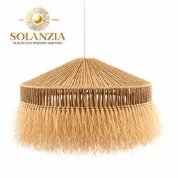 [DGPR-1028823] Lámpara Decorativa Artesanal, Ircus, Colgante, E27, Dimensiones: Φ500xH300mm, Material: Rafia de Papel