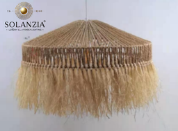 [DGPR-1028823] Lámpara Decorativa Artesanal, Ircus, Colgante, E27, Dimensiones: Φ500xH300mm, Material: Rafia de Papel