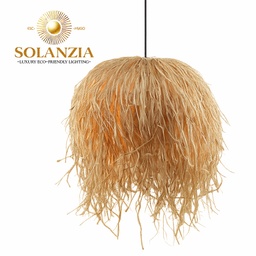 [DGPR-1028829] Lámpara Decorativa Artesanal, Sombra de Sueño, Colgante, E27, Dimensiones: Φ500xH500mm, Material: Rafia