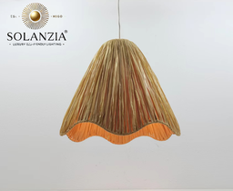 [DGPR-1028840] Lámpara Decorativa Artesanal, Espuma del Mar, Colgante, E27, Dimensiones: Φ410xH360mm, Material: Rafia