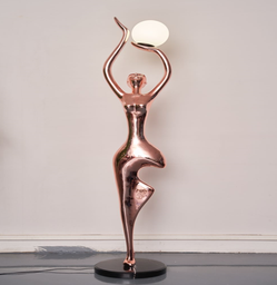 [DGPR-1028841] Luz Divina: Figura femenina estilizada, representando una diosa que sostiene una luz celestial