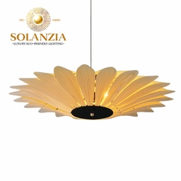 [DGPR-1028859] Lámpara Decorativa Artesanal Colgante, Galápagos Bird, E27, Dimensiones: 600mm, Material: Madera