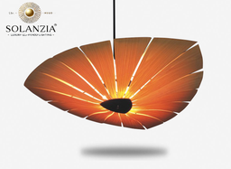 [DGPR-1028860] Lámpara Decorativa Artesanal Colgante, Uva de Mar, E27, Dimensiones: 600mm, Material: Madera