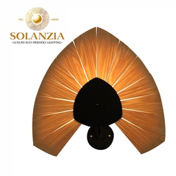[DGPR-1028861] Lámpara Decorativa Artesanal de Mesa, Uva de Mar, E27, Dimensiones: 550mm, Material: Madera