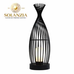 [DGPR-1028862] Lámpara Decorativa Artesanal de Mesa, Ezimnyama, E27, Dimensiones: 200x600mm, Material: Hierro