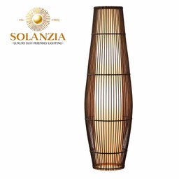 [DGPR-1028869] Lámpara Decorativa Artesanal de Piso, Coffee Ezimnyama, T5, Dimensiones: 300x1300mm, Material: Hierro