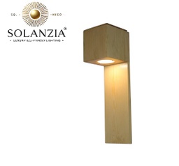 [DGPR-1028891] Lámpara Decorativa Artesanal de pared (Aplique), Cubic Wood, E27, Dimensiones: 150x150x500mm, Material: Madera