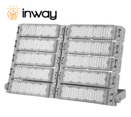 [DGPR-1028941] Reflector LED RayFlex de 10 módulos, 1000W, 6000K Blanco Frío, 100-277Vac, IP65, 90 Grados, Gris