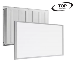 [DGPR-1028946] Kit Panel TOP LED Rectangular de Luz Directa (BackLit), p/Empotrar, 72W (2x36W), 24"x48" (600x1200mm), 6000K/6500K Blanco Frío, 100-277Vac, Borde Blanco, IP20