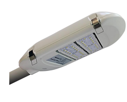 [DGPR-1028950] Lámpara de Calle LED Modular T1B-2, 120W, 2 Módulos, 3000K Blanco Cálido, M16A-VCA (1x63pcs), 1321, Type III Medium, SANAN 3030, 72,000 horas de vida útil, 100-277Vac, Dimmable de 0-10Vdc, adaptador 45-50mm, IP68, Gris