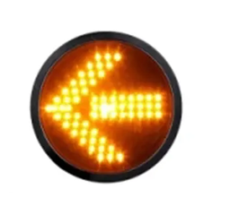 [DGPR-1028963] Luces de Semáforo con Flecha Amarilla, 85-265Vac, 200mm, Estándar ITE