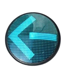 [DGPR-1028964] Luces de Semáforo con Flecha Verde, 85-265Vac, 200mm, Estándar ITE