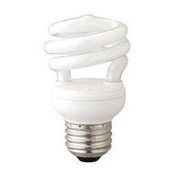 [DGPR-1028966] Bombilla Fluorescente CFL de Espiral, 9W, 6500K, 120Vac, E27