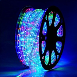 [DGPR-1029069] Manguera LED de Navidad de 2 pin, 4W/M, 306Lm/M, RGB, 110Vac, 36LED/Mts, Diámetro: ∮11mm, IP65, 360 Grados
