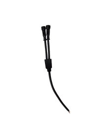 [DGPR-1029085] Adaptadores para Extensiones Navideñas de 2 salidas, 110Vac, largo: 40cm, Con cable verde de cobre 2xφ0.2mm2