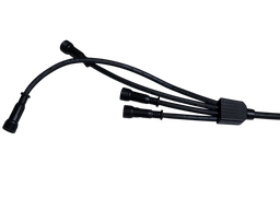 [DGPR-1029087] Adaptadores para Extensiones Navideñas de 4 salidas, 110Vac, largo: 40cm, Con cable verde de cobre 2xφ0.2mm2