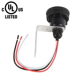 [DGPR-1029092] Base para montar en pared fotocelda, Certificado UL,  15Am 480Vac, Polipropileno (PP)
