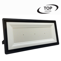 [DGPR-1029422] Reflector SMD DOB TOP, 400W, 6000K Blanco Frío, 100-265Vac, IP65, 120 Grados, Negra, Dimensiones: 696x328x43mm