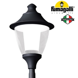 [DGPR-1029534] Lámpara Garden Light LED, GINO, E27, Difusor Clear, 50W, 3000K Blanco Cálido, Dimensiones: 850x600mm, Base: 60mm, 100-240Vac, IP55, Negro